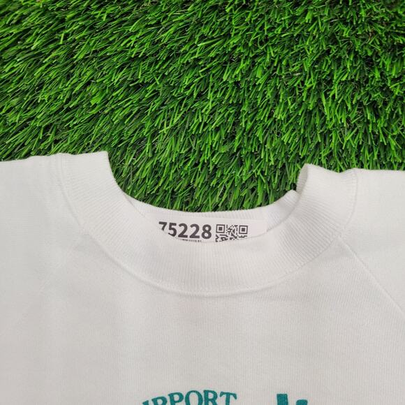 Vintage 1991 Jazz Festival Sweatshirt Womens XL 22x24 White - Picture 10 of 11